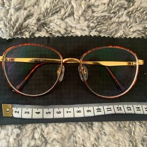 Vintage Glasses Thin Frame Antique Style